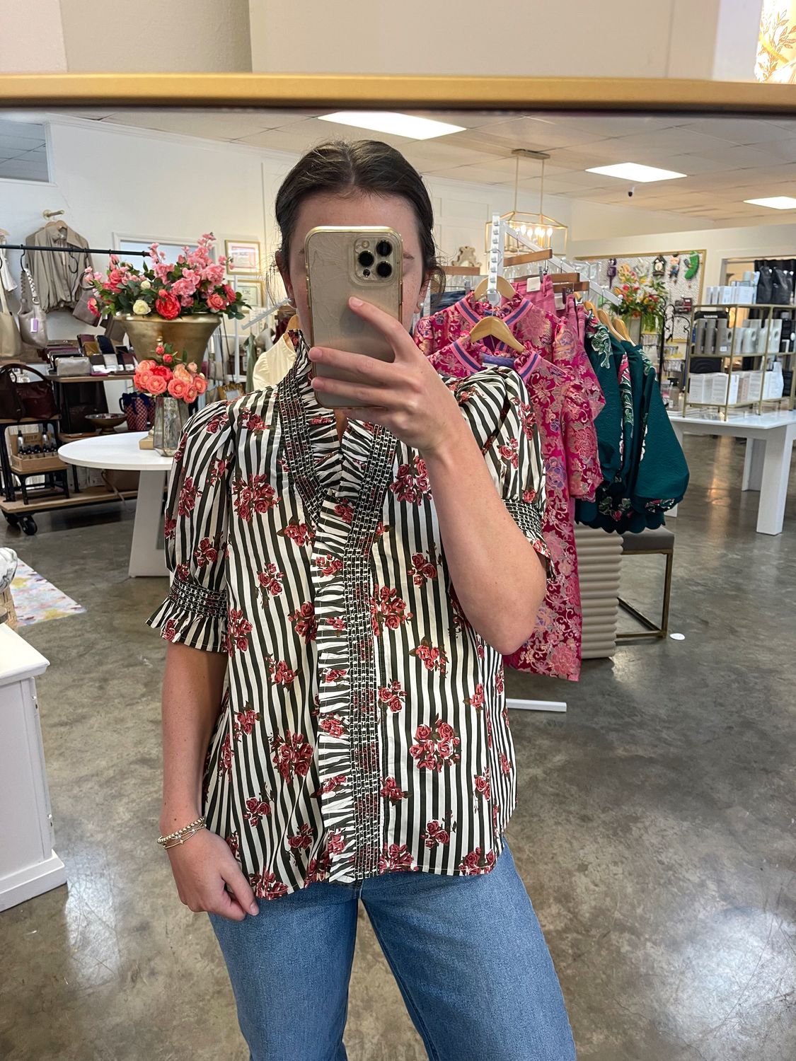 OLIVE ROSE TOP