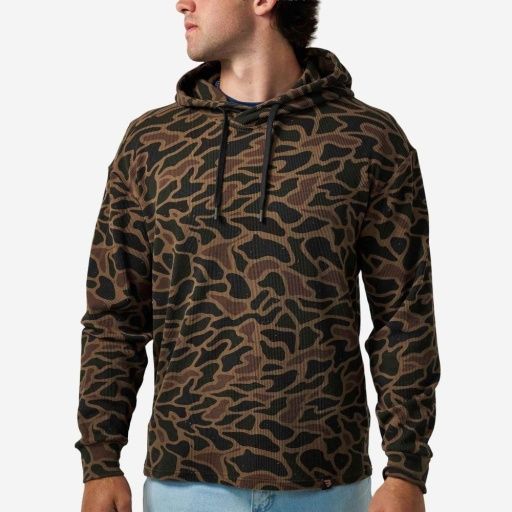 THERMAL HOODIE - BENDITA CAMO, Color: BENDITA CAMO, Size: Small