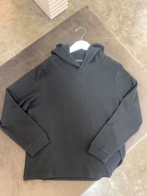 YOUTH THERMAL HOODIE - BLACK