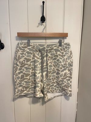 VINTAGE WASHED SHORTS - CLASSIC DEER CAMO