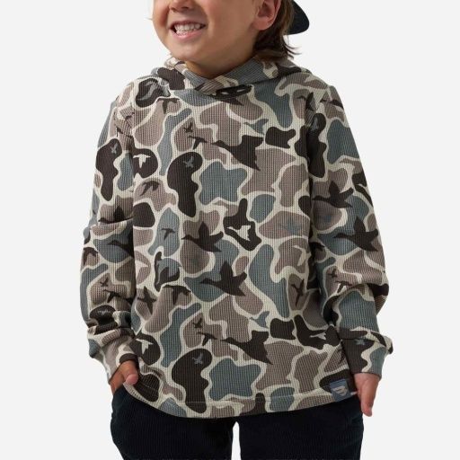 YOUTH THERMAL HOODIE - MALLARD MAYHEM CAMO, Color: MALLARD MAYHEM CAMO, Size: 2T