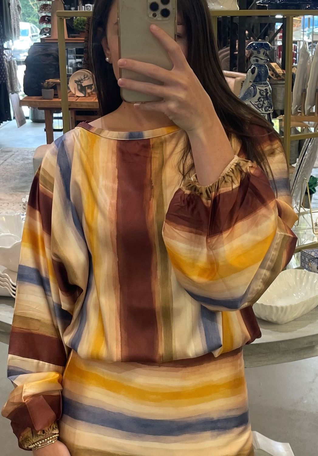 MULTI COLOR STRIPE TOP