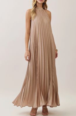 CHAMPAGNE MAXI DRESS