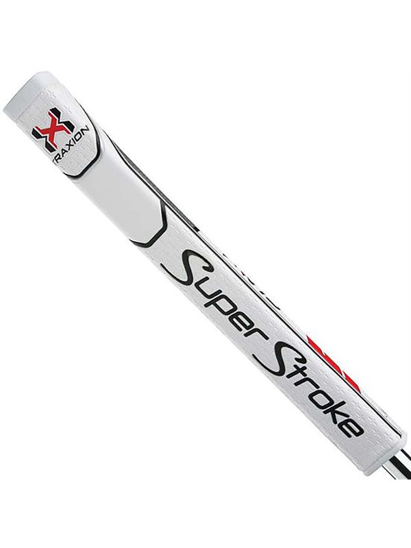 SUPERSTROKE ZENERGY CLAW PUTTER GRIP 24, Color: WHITE/RED/GREY, Size: 2.0