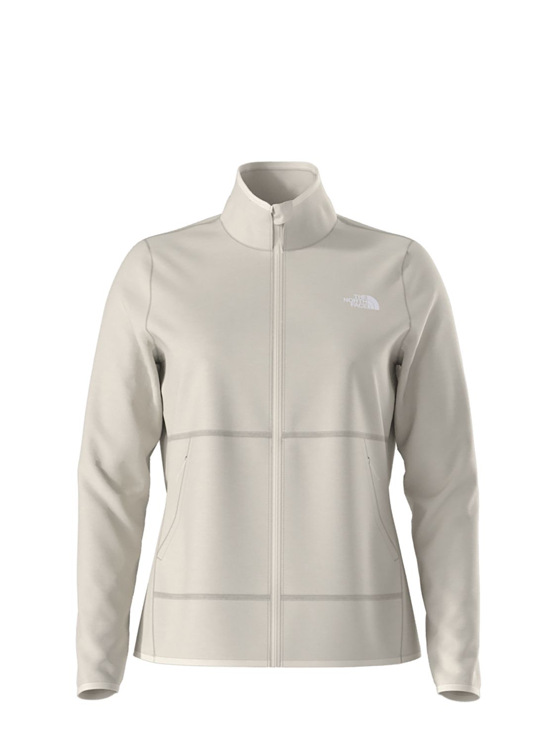 MAIN IMAGE OF THE NORTH FACE WOMENS CANYONLANDS FULL ZIP SWEATER IN WHITE DUNE HEATHER XS