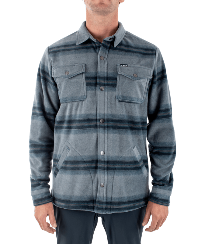 JETTY MENS THE CONCORDIA FLEECE LONG SLEEVE SHIRT 24
