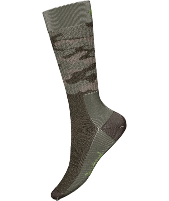 SMARTWOOL UNISEX HUNT CLASSIC EDITION FULL CUSHION CAMO TALL CREW SOCKS 24