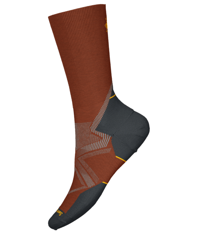 SMARTWOOL MENS RUN COLD WEATHER TARGETED CUSHION CREW SOCKS 24