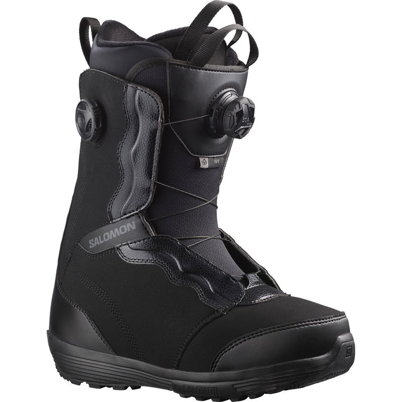SALOMON WOMENS IVY BOA SJ BOA SNOWBOARD BOOTS 24