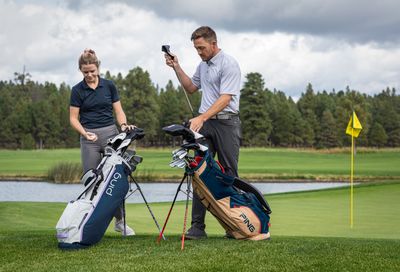 Durable and stylish golf bags, perfect for carrying your clubs and accessories on the course, with ample storage.