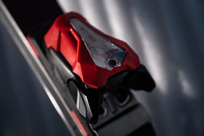 Downhill ski bindings for secure and precise boot attachment, designed to enhance control and ensure safety