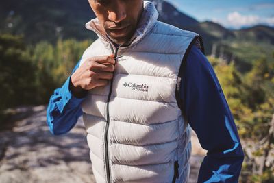 Men&#39;s vests are made from lightweight, insulating fabrics, offering both casual and formal options for layering.