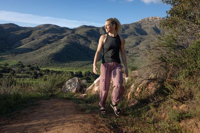 Women’s tank tops with a breathable fabric, perfect for layering or wearing on their own during warm-weather activities.