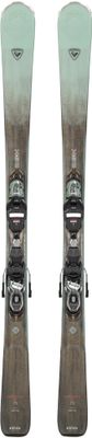 SKI TOPSHEET VIEW OF ROSSIGNOL WOMENS EXPERIENCE W 76 W/XP10 GW DOWNHILL SKIS WITH POPLAR WOODCORE