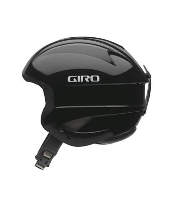 MAIN VIEW OF GIRO UNISEX SESTRIERE HELMET IN BLACK WITH HARD SHELL CONSTRUCTION
