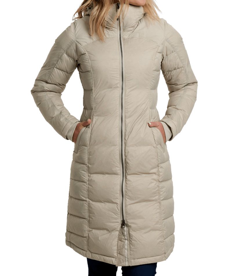 MAIN IMAGE OF KUHL WOMENS CROSSFIRE PARKA WINTER JACKET IN SILVERSTONE XS