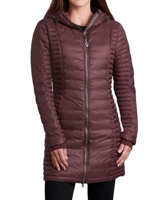 KUHL WOMENS SPYFIRE PARKA WINTER JACKET 25 FRONT VIEW OF KUHL WOMENS SPYFIRE PARKA WINTER JACKET IN KALAMATA