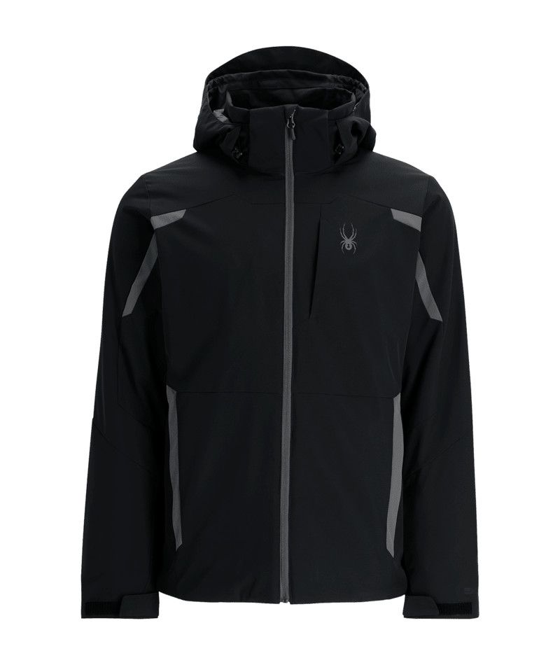 MAIN IMAGE OF SPYDER MENS GUARDIAN WINTER JACKET IN BLACK SMALL