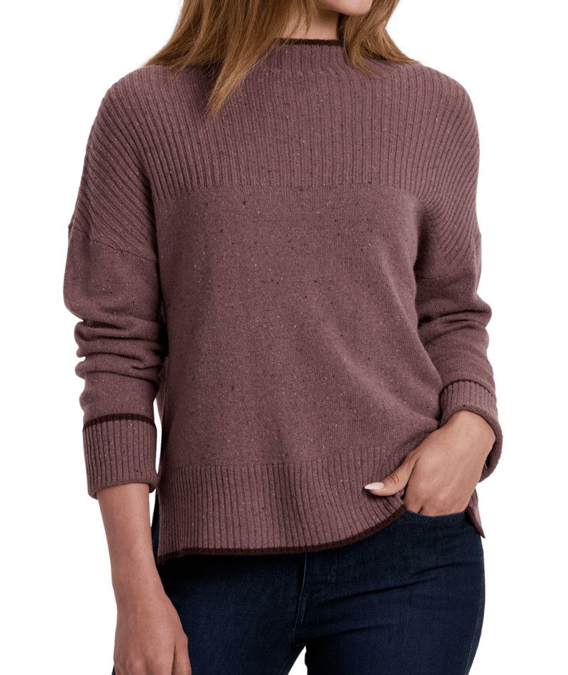 KUHL WOMENS DOLOMITI SWEATER 25, Color: ALPENROSE, Size: XS
