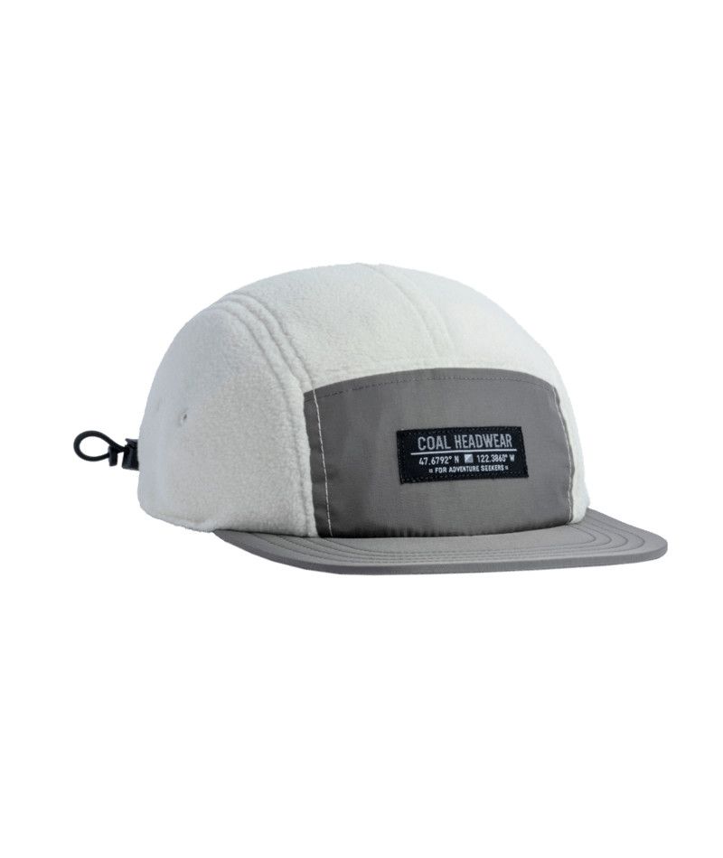MAIN IMAGE OF COAL UNISEX BRIDGER CAP IN LIGHT GREY/OFF WHITE O/S WITH LOW PROFILE