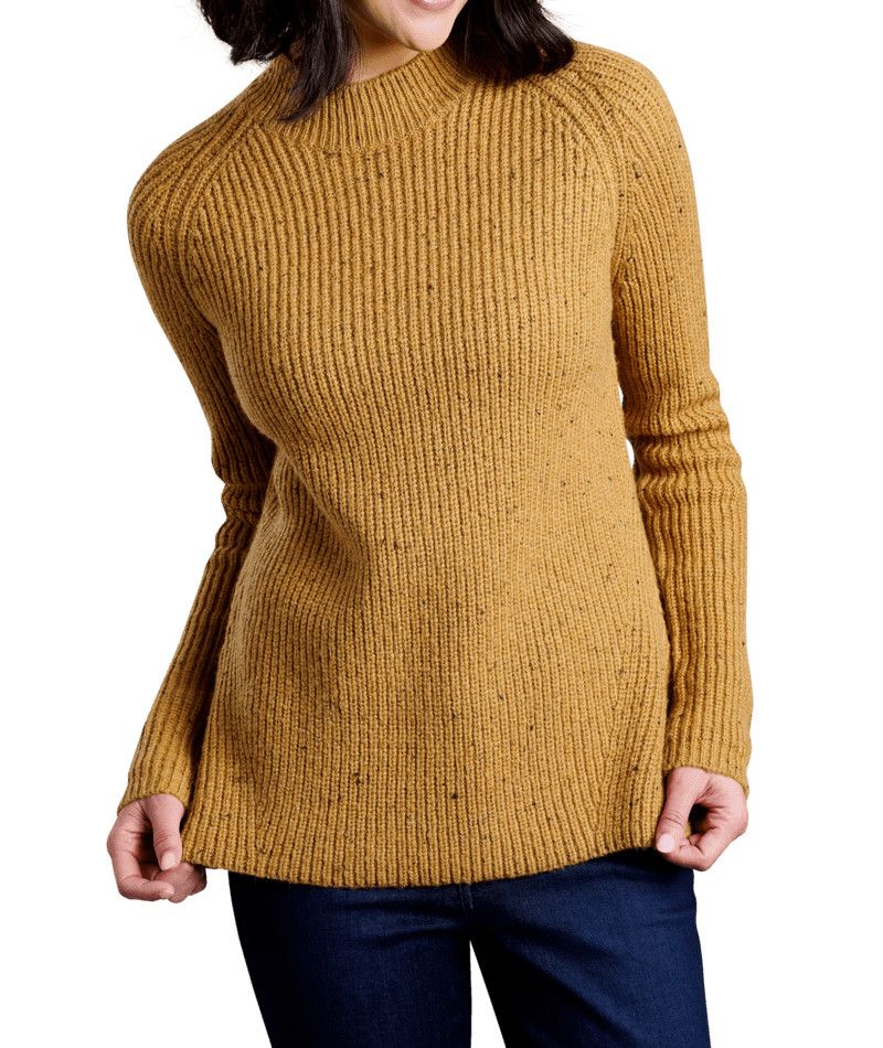 KUHL WOMENS IDA SWEATER 24, Color: ANTIQUE GOLD, Size: XS