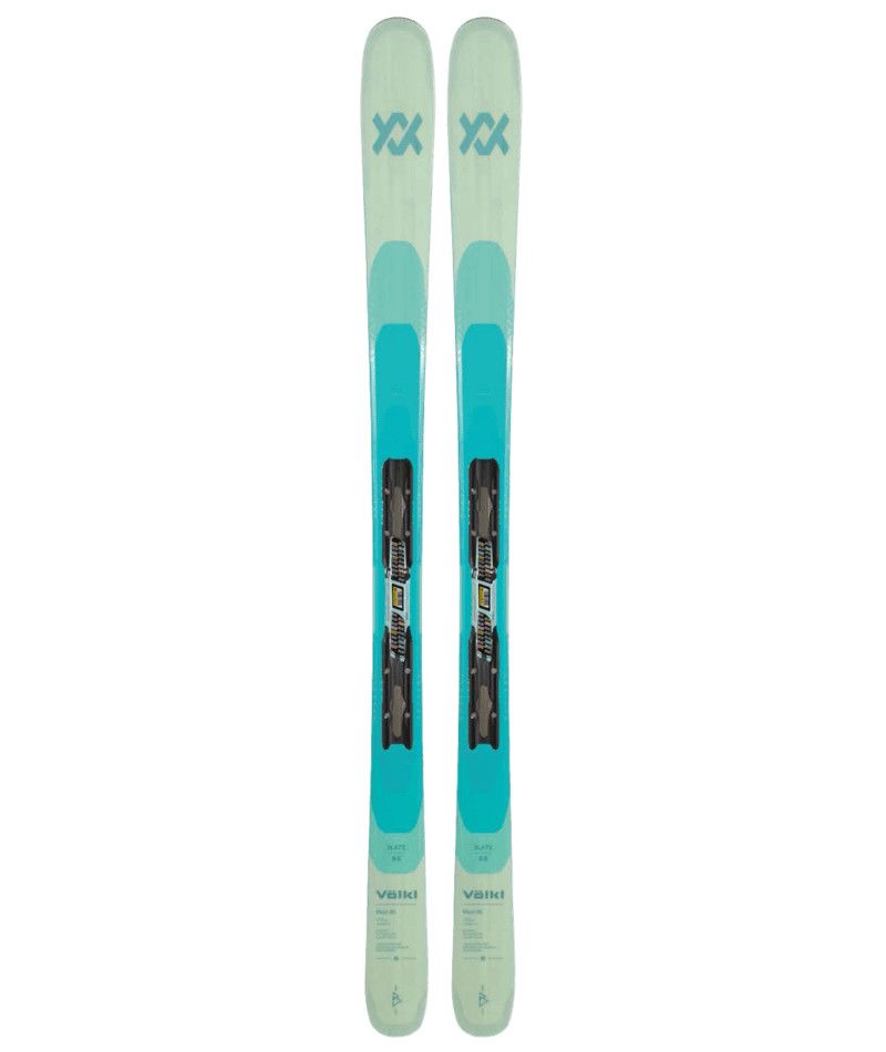 MAIN IMAGE OF VOLKL MENS BLAZE 86 W/+VMOT 11 TCX GW DOWNHILL SKIS IN MINT GREEN/LIGHT BLUE/BLUE 166