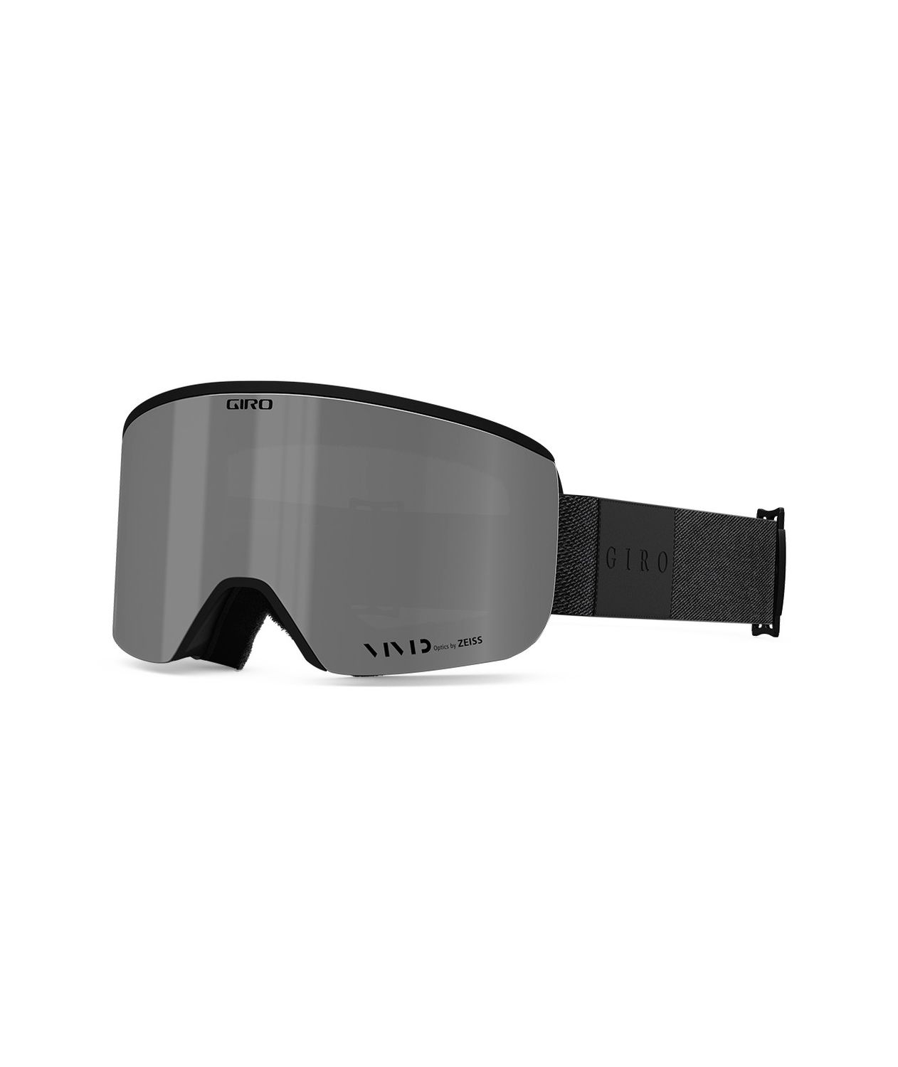 GIRO UNISEX AXIS GOGGLES 25, Frame Color: BLACK MONO, Lens Color: VIVID ONYX/VIVID INFRARED
