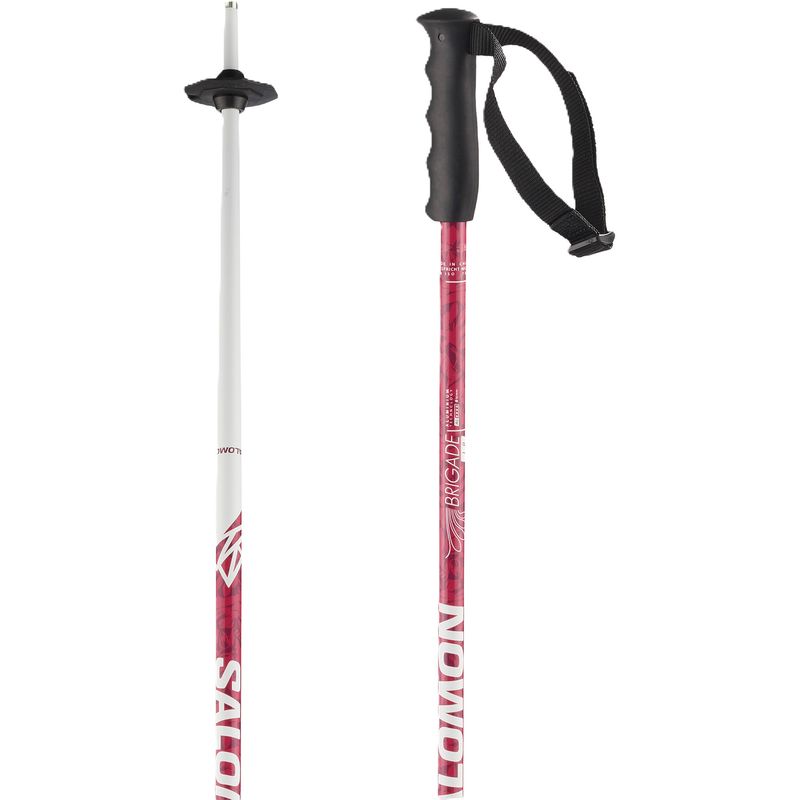 MAIN IMAGE OF SALOMON YOUTH BRIGADE JR DOWNHILL SKI POLE IN PINK 90CM