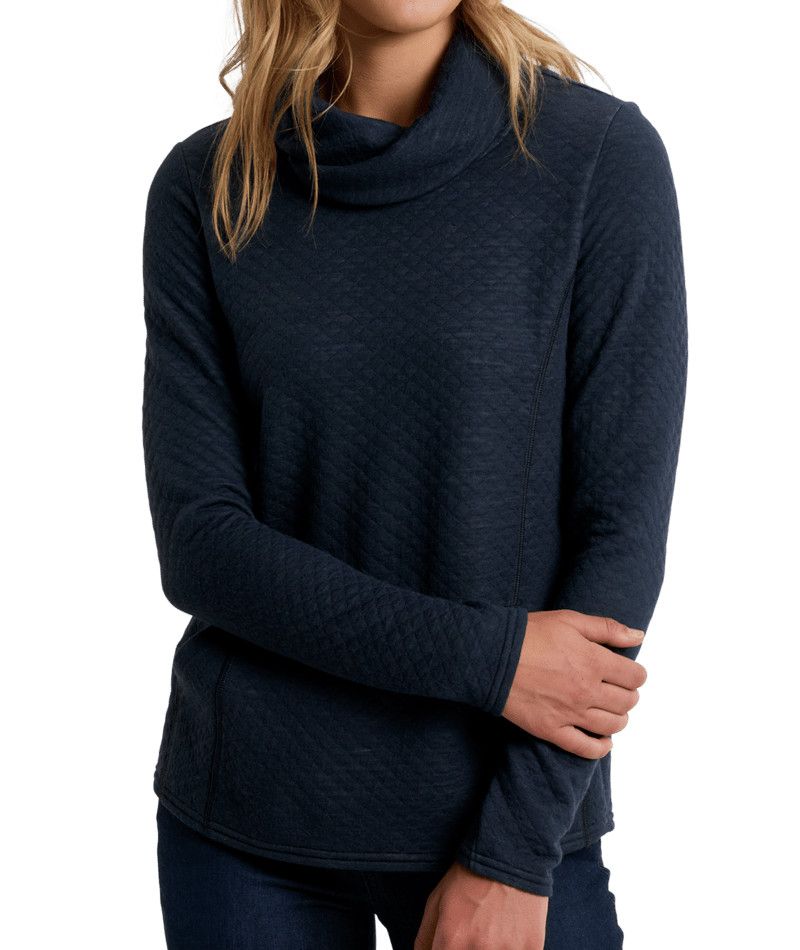 KUHL WOMENS ATHENA PULLOVER SWEATER 25, Color: LAKEWOOD, Size: XS