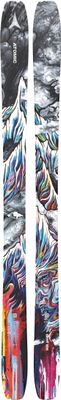 SKI TOPSHEET VIEW OF ATOMIC MENS BENT 100 DOWNHILL SKIS WITH LIGHT WOODCORE