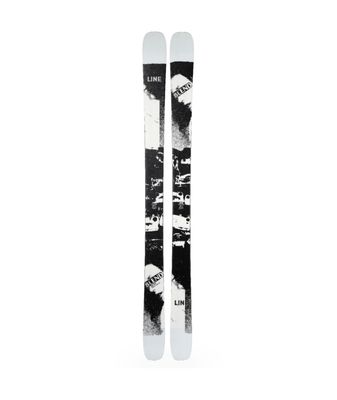 SKI TOPSHEET VIEW OF LINE UNISEX BLEND DOWNHILL SKIS WITH MAPLE MACROBLOCK™ CORE MATERIAL