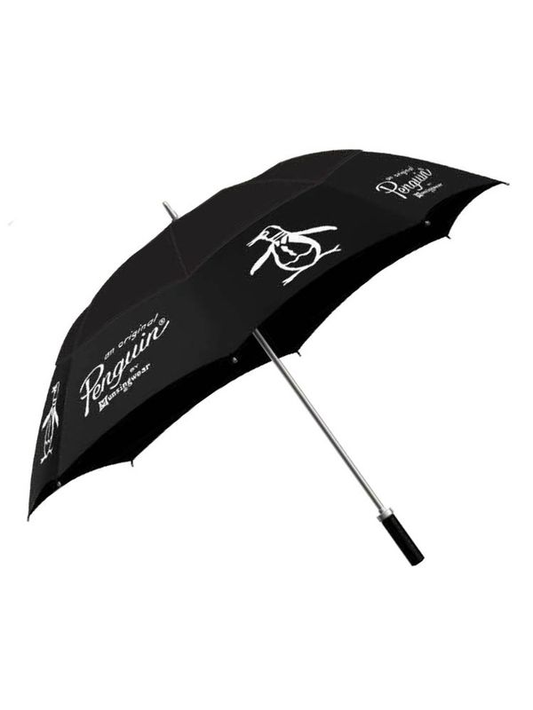 FRONT VIEW OF PENGUIN UNISEX TOUR UMBRELLA IN CAVIER