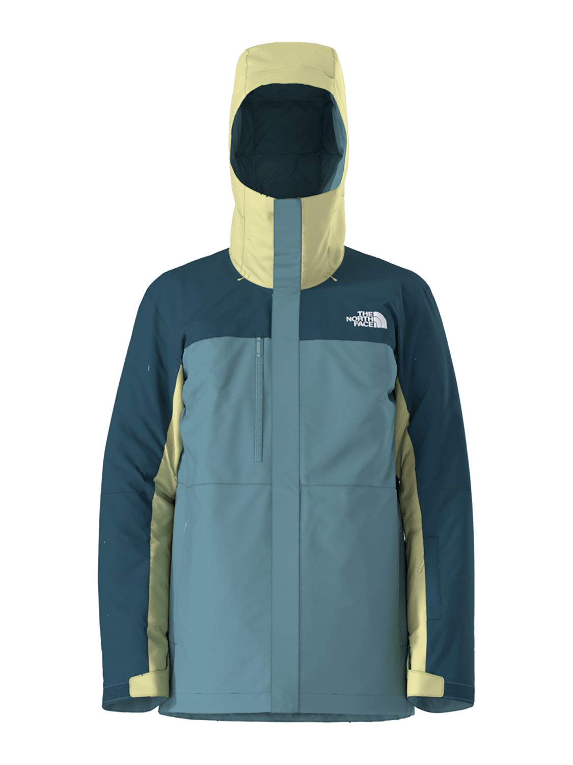 MAIN IMAGE OF THE NORTH FACE MENS FREEDOM INSULATED WINTER JACKET IN BLUE/NETTLE/PETROL SMALL