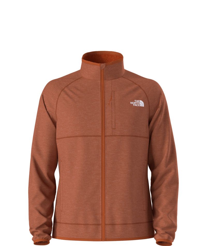 MAIN IMAGE OF THE NORTH FACE MENS CANYONLANDS FULL ZIP SWEATER IN EARTHEN COPPER HEATHER SMALL