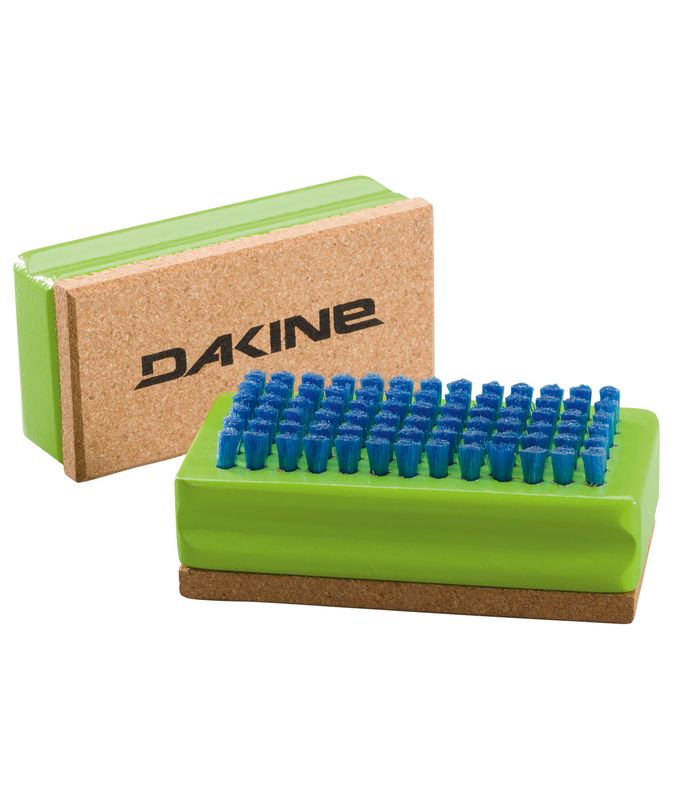 FRONT VIEW OF DAKINE UNISEX NYLON/CORK BRUSH TUNING SUPPLIES WITH CORK AND NYLON BRUSH