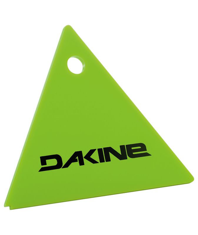 FRONT VIEW OF DAKINE UNISEX TRIANGLE SCRAPER TUNING SUPPLIES IN GREEN