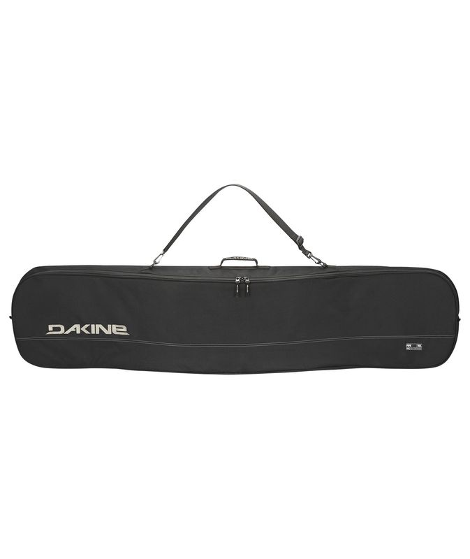 FRONT VIEW OF DAKINE UNISEX PIPE SNOWBOARD BAG IN BLACK