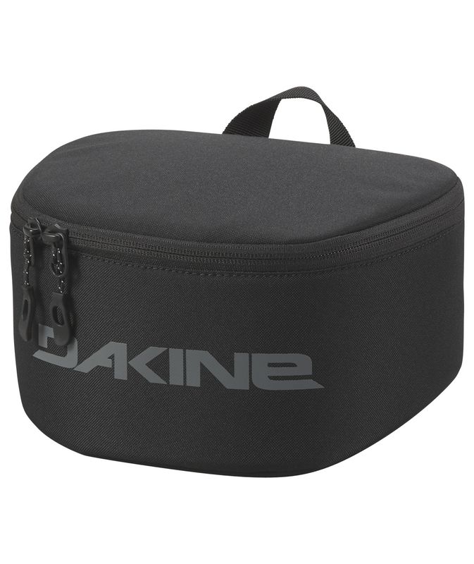 FRONT VIEW OF DAKINE UNISEX GOGGLE STASH GOGGLE BAG IN BLACK