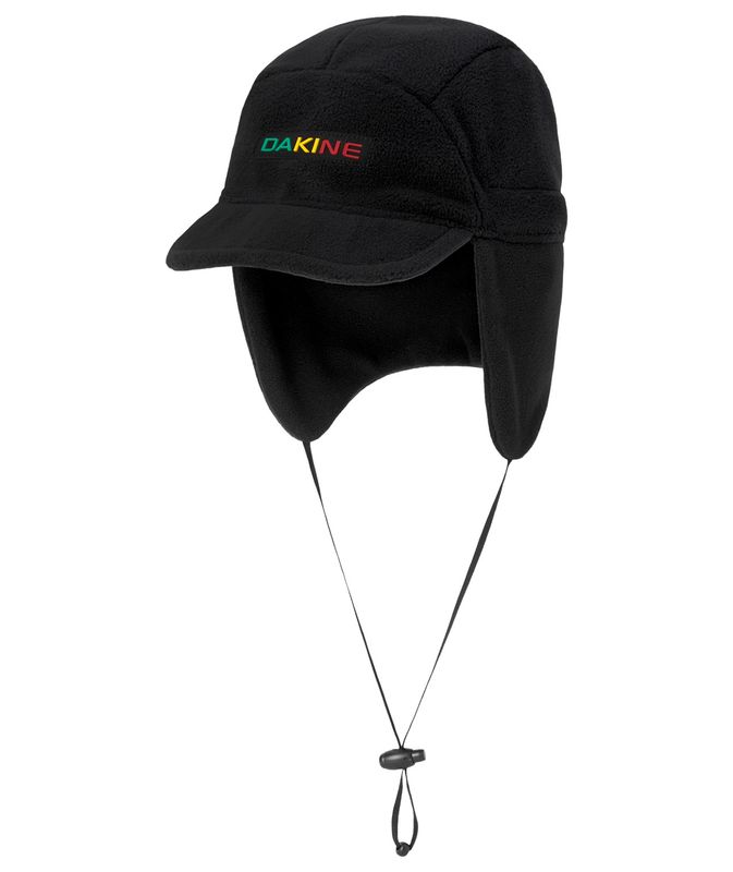 FRONT VIEW OF DAKINE UNISEX FELIX FLEECE CAP IN BLACK