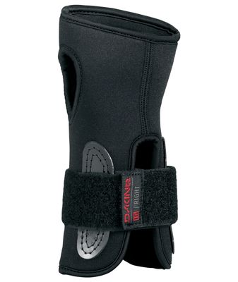FRONT VIEW OF DAKINE MENS WRISTGUARD GLOVE IN BLACK