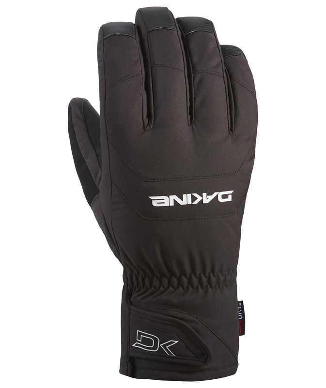 TOP VIEW OF DAKINE MENS SCOUT SHORT GLOVE IN BLACK