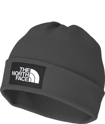 SIDE VIEW OF THE NORTH FACE UNISEX DOCK WORKER RECYCLED BEANIE WINTER HAT WITH DEEP FIT—A ROOMIER, …