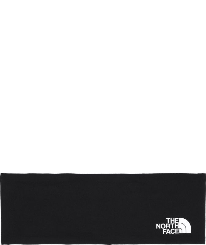 FRONT VIEW OF THE NORTH FACE UNISEX BASE HEADBAND IN TNF BLACK