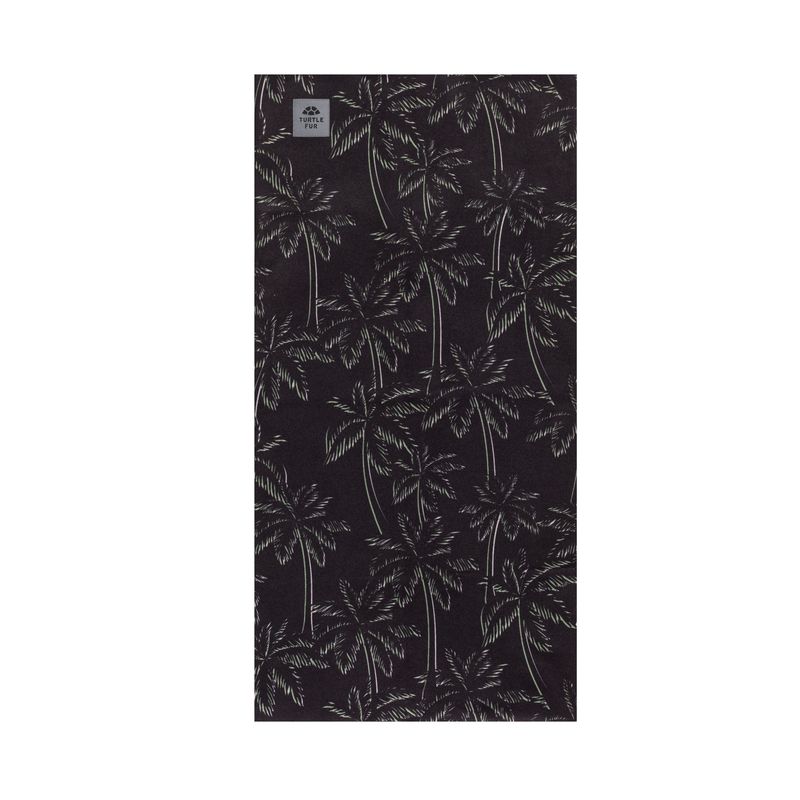 FRONT VIEW OF TURTLE FUR MENS PRINTED COMFORT SHELL TUBE NECK GAITER IN PALMSKI