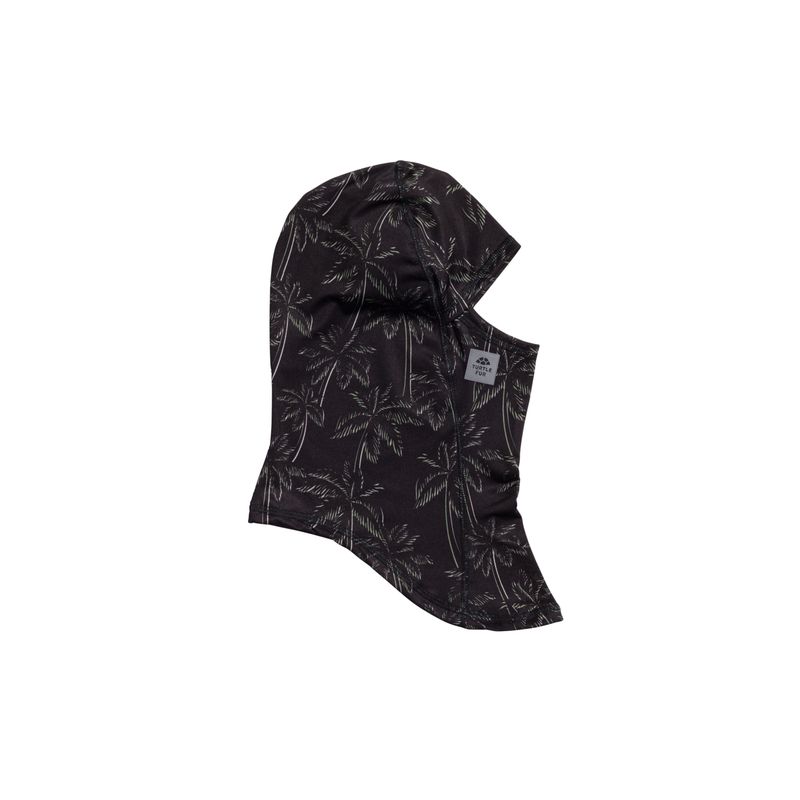 FRONT VIEW OF TURTLE FUR MENS COMFORT SHELL MAXCLAVA BALACLAVA IN GRAYDATION