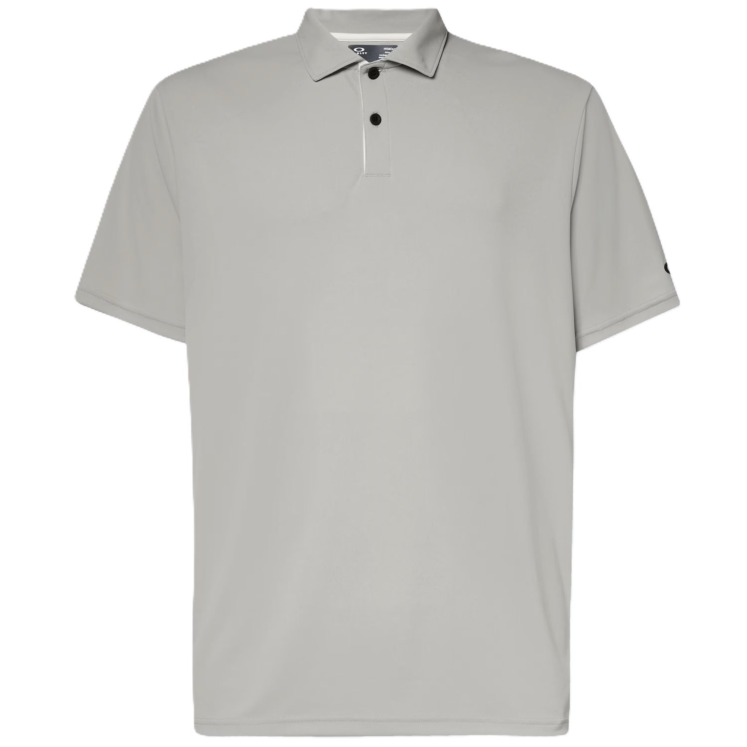 MAIN IMAGE OF OAKLEY MENS DIVISIONAL UV II POLO IN STONE GRAY SMALL