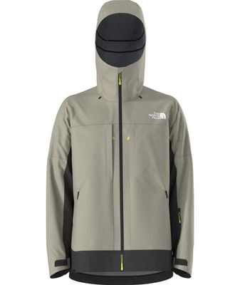 THE NORTH FACE MENS CEPTOR WINTER JACKET 25 FRONT VIEW OF THE NORTH FACE MENS CEPTOR WINTER JACKET IN CLAY GREY/TNF BLACK