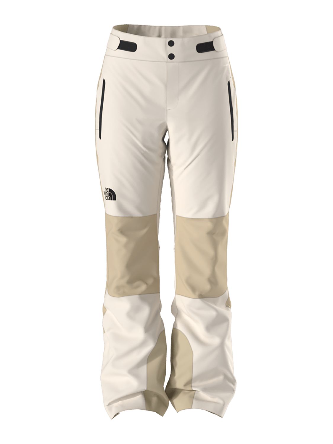 MAIN IMAGE OF THE NORTH FACE WOMENS LENADO SNOWPANT IN WHITE DUNE XS REGULAR