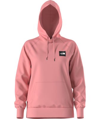 FRONT VIEW OF THE NORTH FACE WOMENS BRAND PROUD HOODIE IN TERRACOTTA