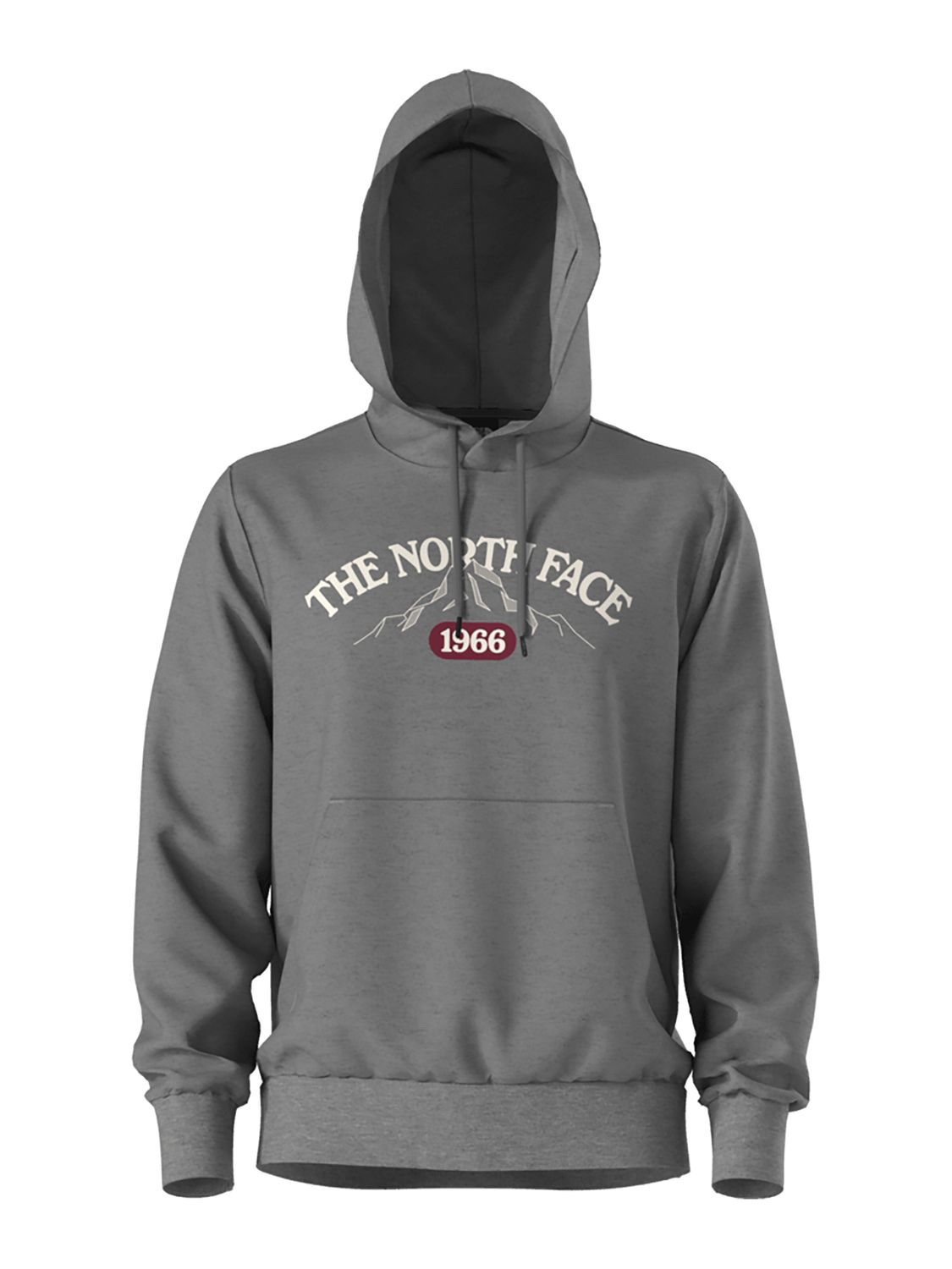 MAIN IMAGE OF THE NORTH FACE MENS VARSITY HOODIE IN TNF MEDIUM GREY HEATHER SMALL